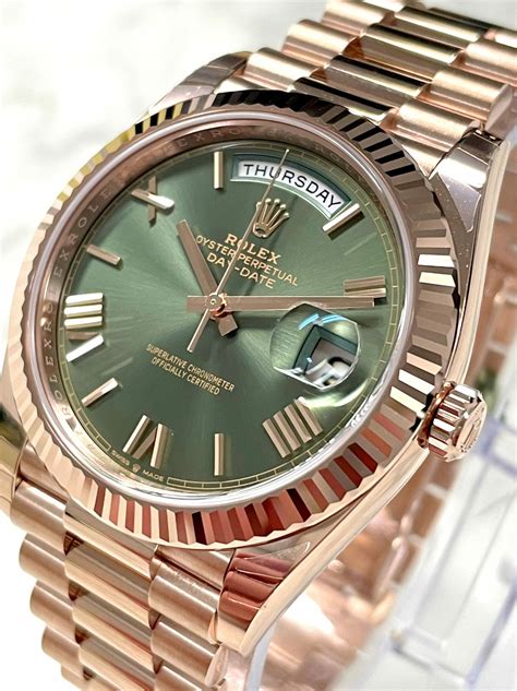 rose fold rolex|rolex day date 40 228235.